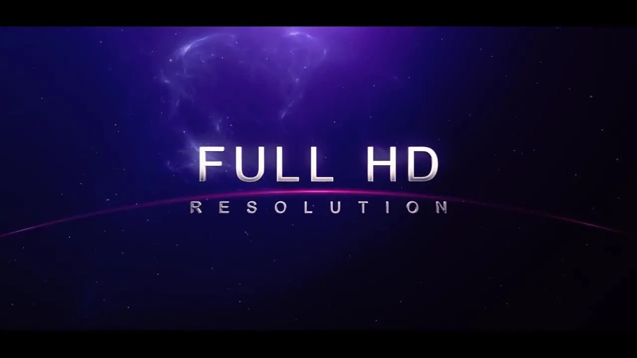 黑暗和大气的太空场景空间标题像素设计精选AE模板