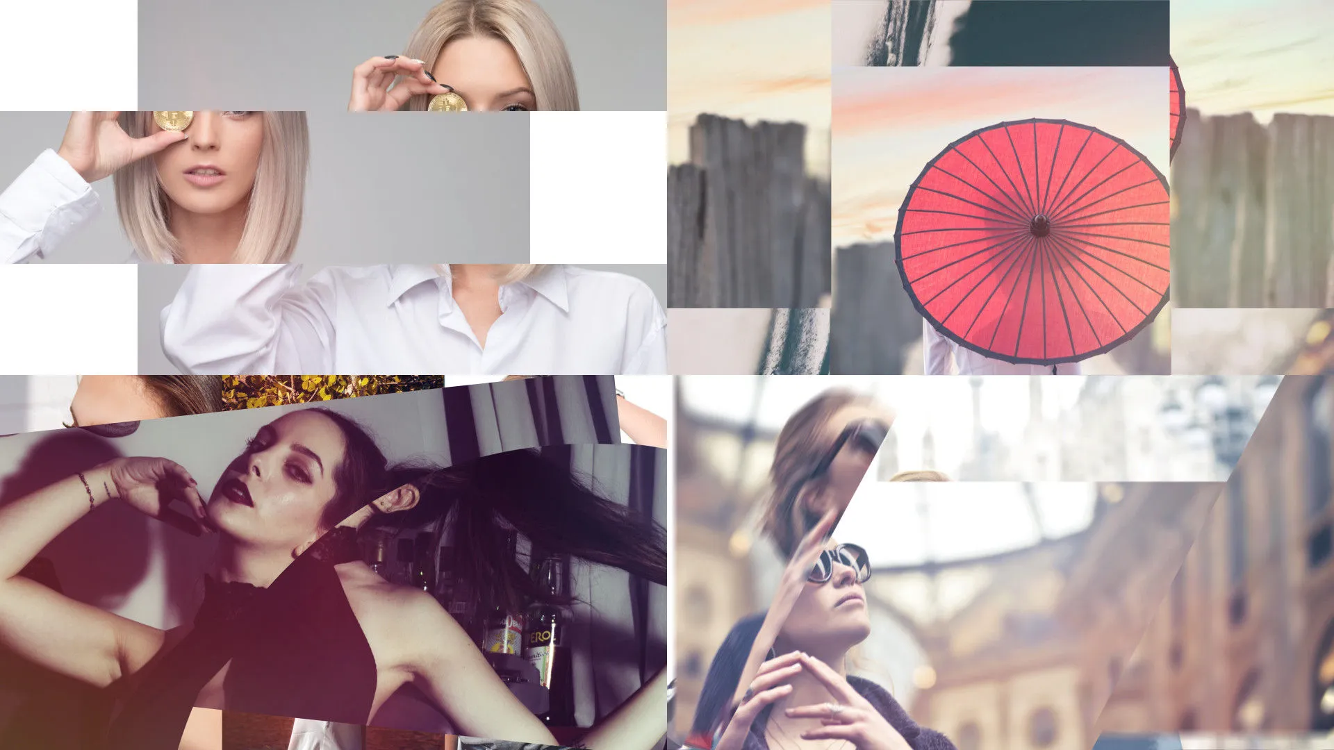 简单开场片头像素设计精选AE模板Simple Opener