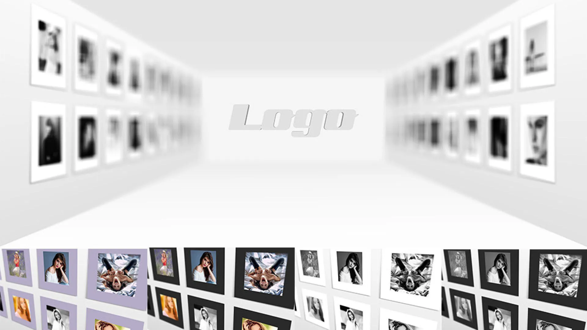 干净优雅的时尚组合产品宣传像素设计精选AE模板