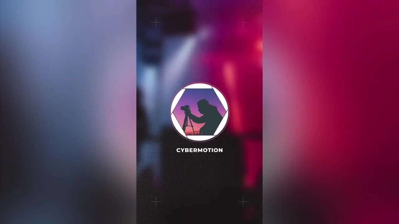 相机配置文件打开器动画像素设计精选AE模板