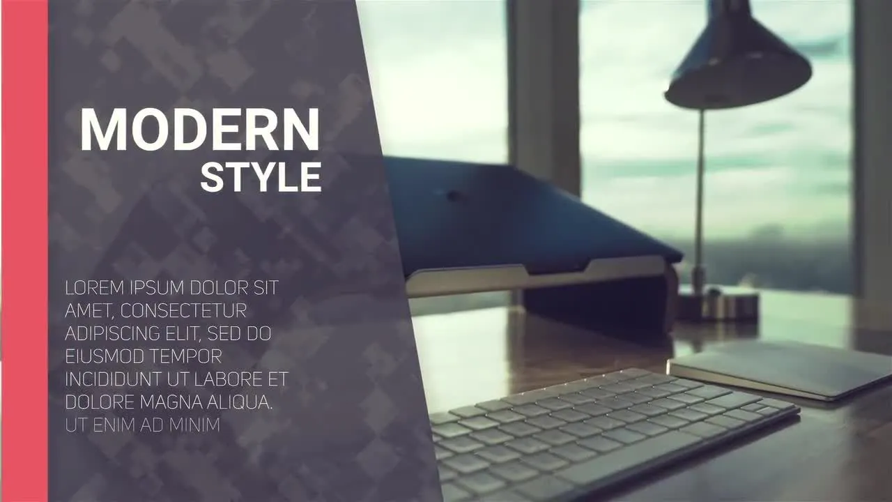 现代且动态简单促销像素设计精选AE模板