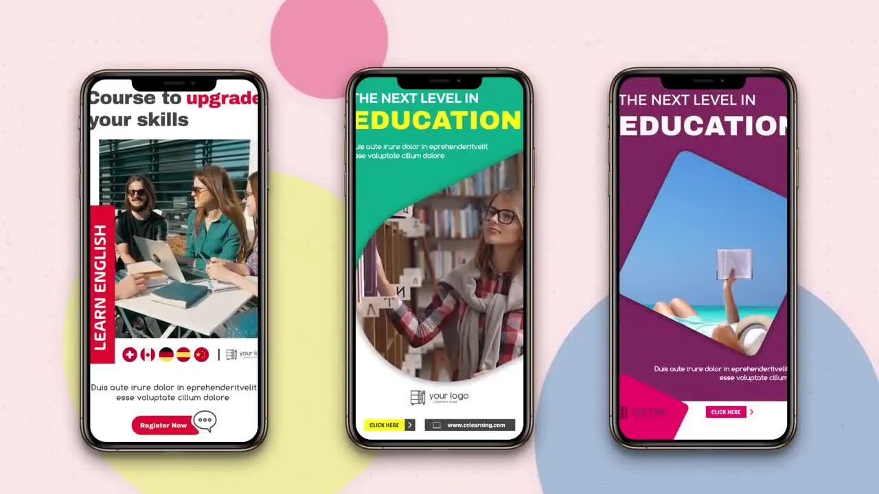 10个设计优雅专业动画照片像素设计精选AE模板