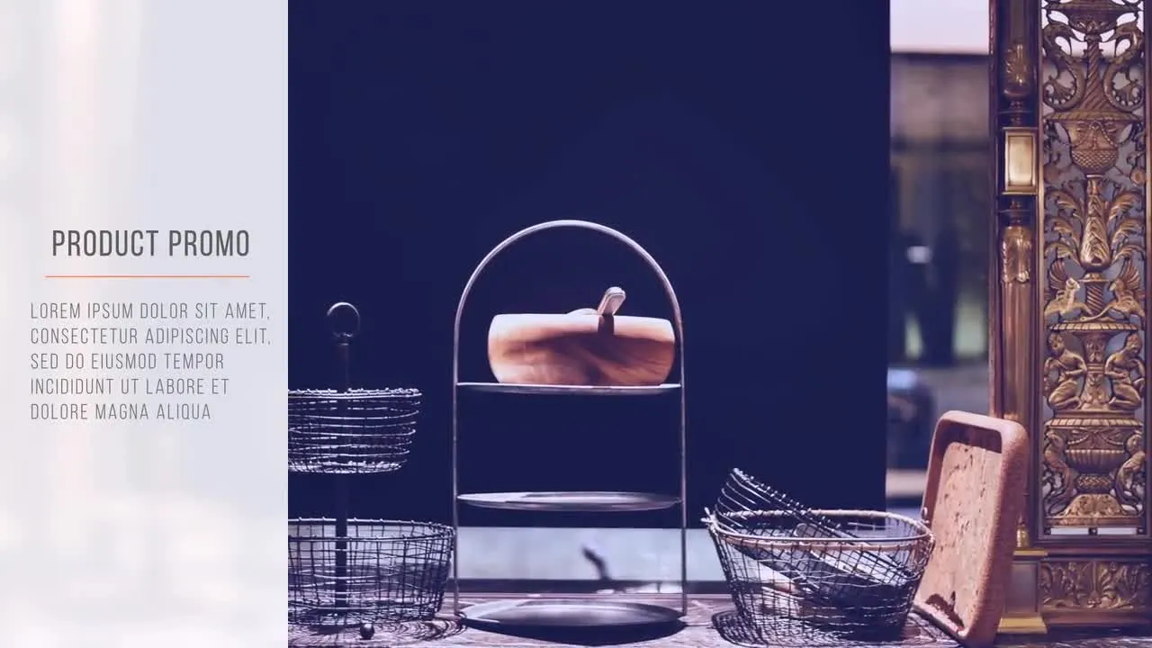 时尚而干净的促销幻灯片展示像素设计精选AE模板