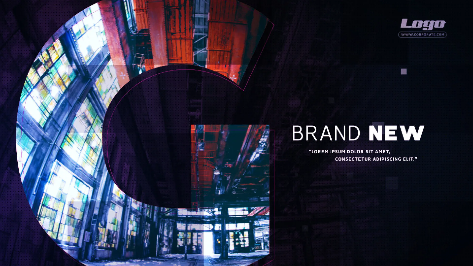 创意简洁的促销幻灯片像素设计精选AE模板