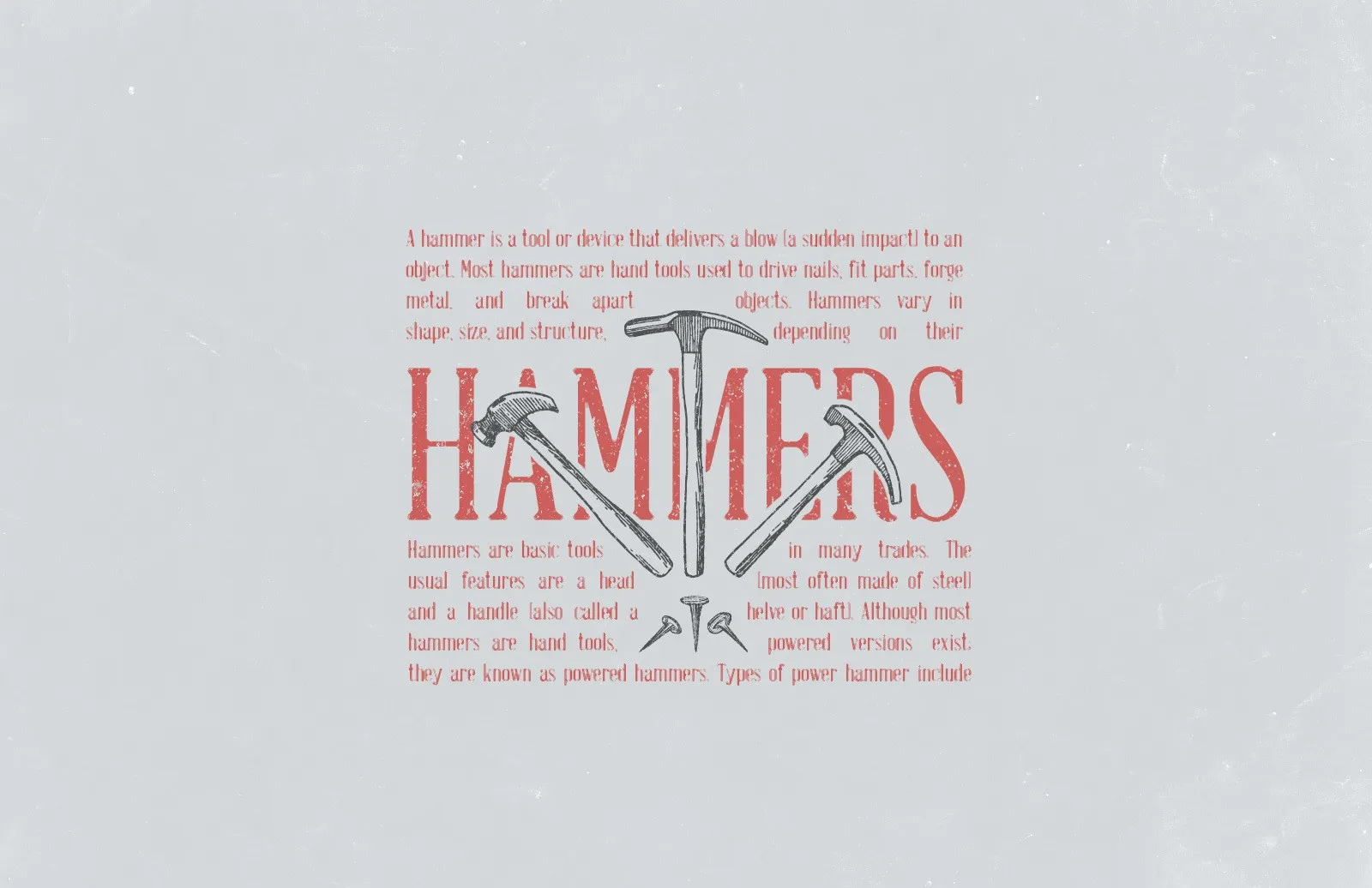 复古生产工具矢量插画素材 Vector Vintage Tool Illustrations插图(2)