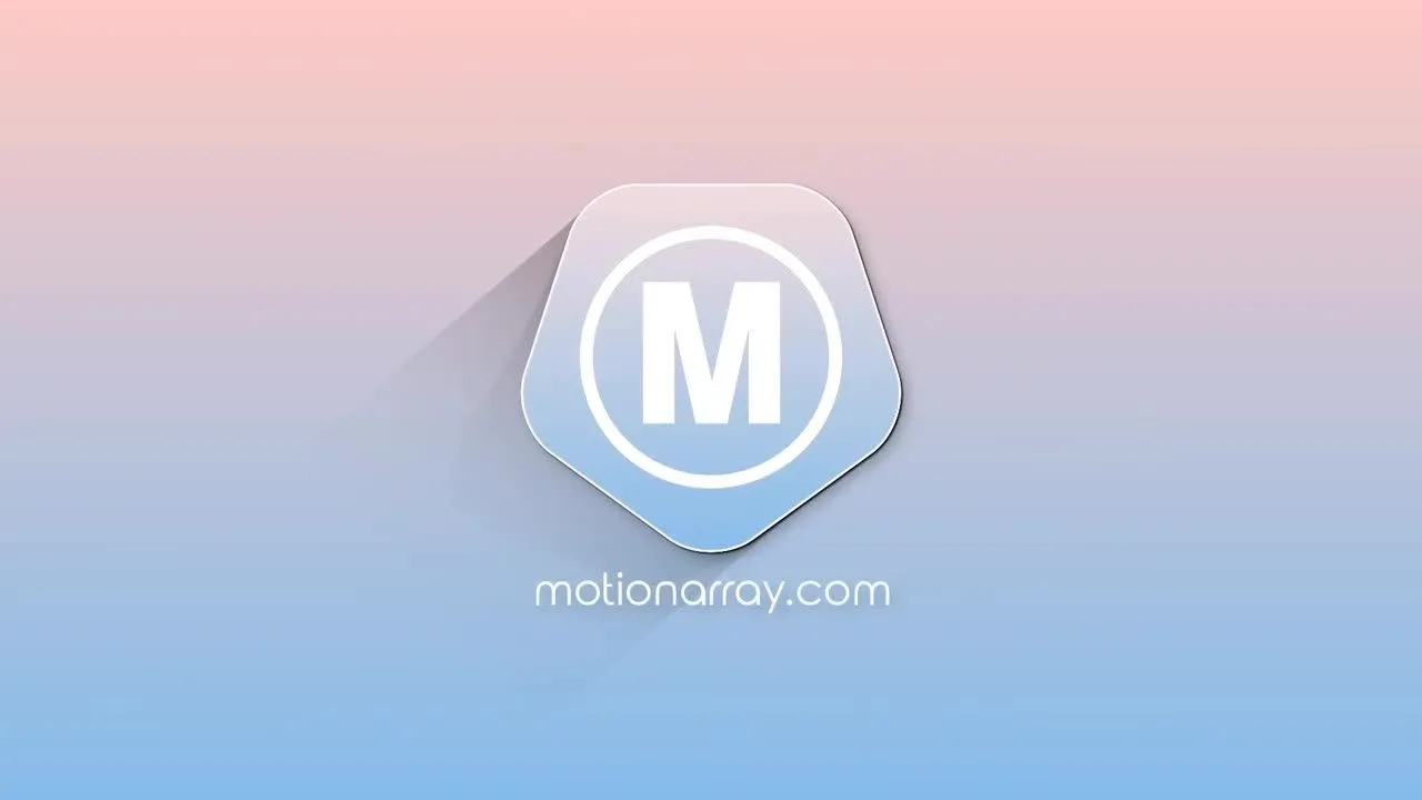 动态动画形状翻转像素设计精选AE模板