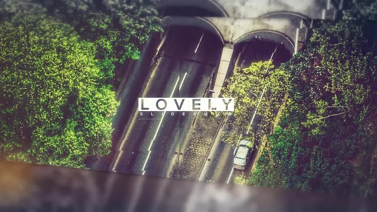 华丽时尚照片幻灯片像素设计精选AE模板