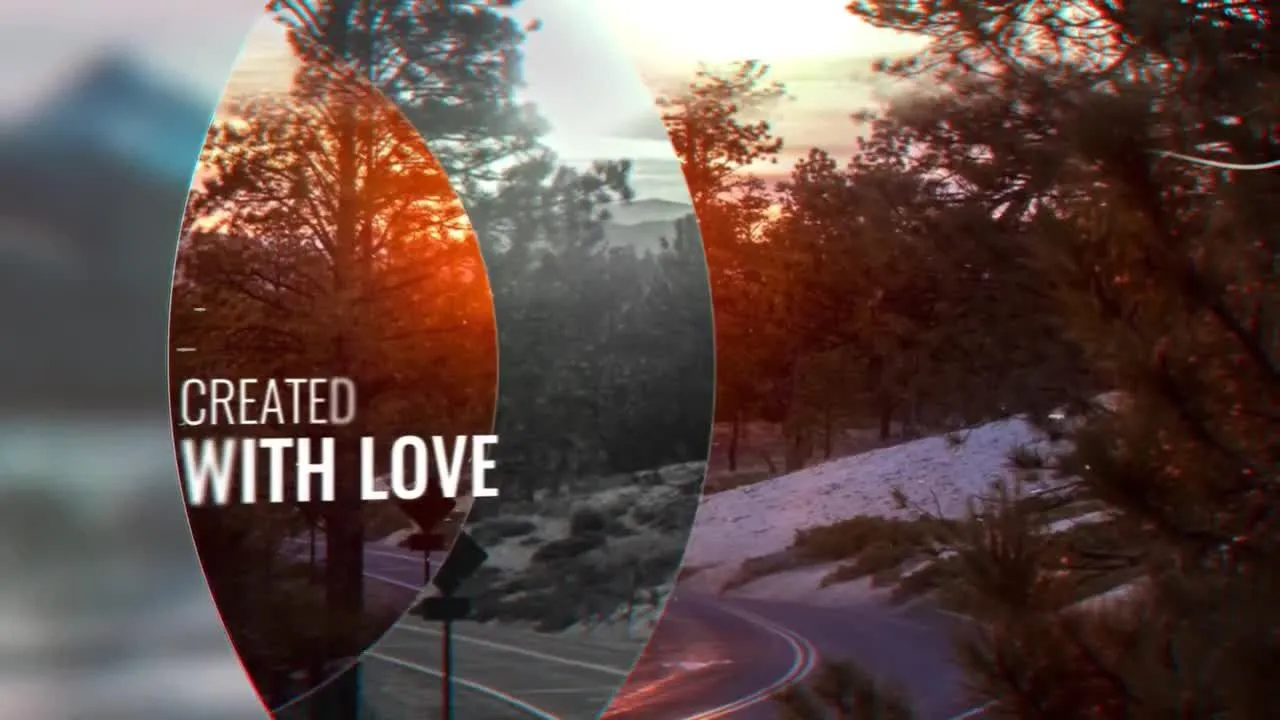 美丽的旅游度假幻灯片像素设计精选AE模板