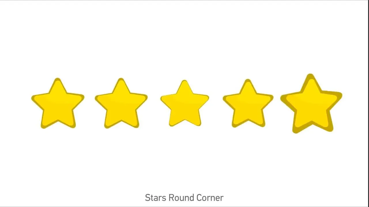 16个干净多彩独特的星形动画像素设计精选AE模板