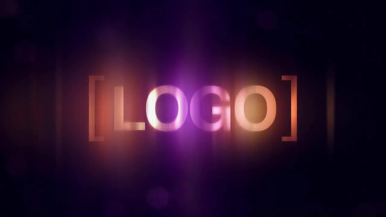 灵气的企业徽标显示像素设计精选AE模板