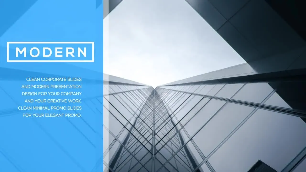 现代优雅的企业宣传像素设计精选AE模板