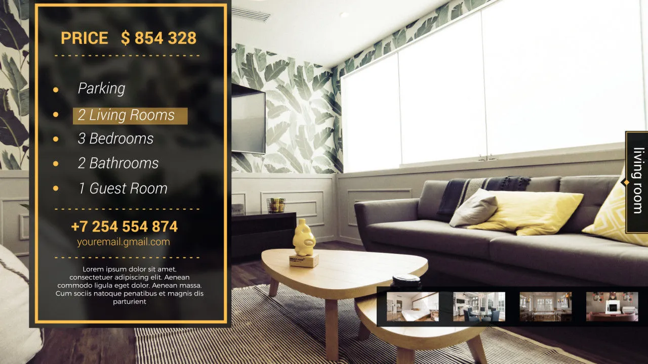 现代创意整洁的房地产促销像素设计精选AE模板