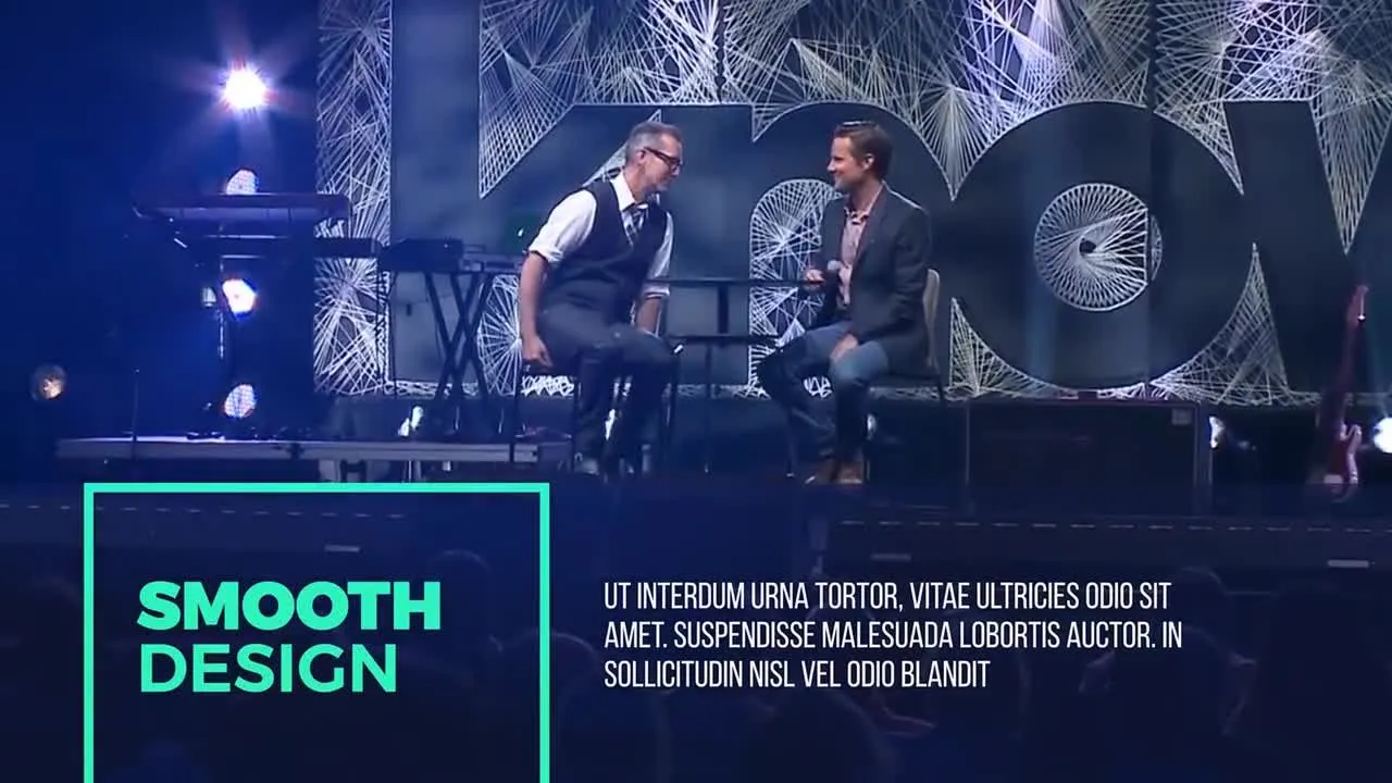 优雅的动画演示文稿像素设计精选AE模板