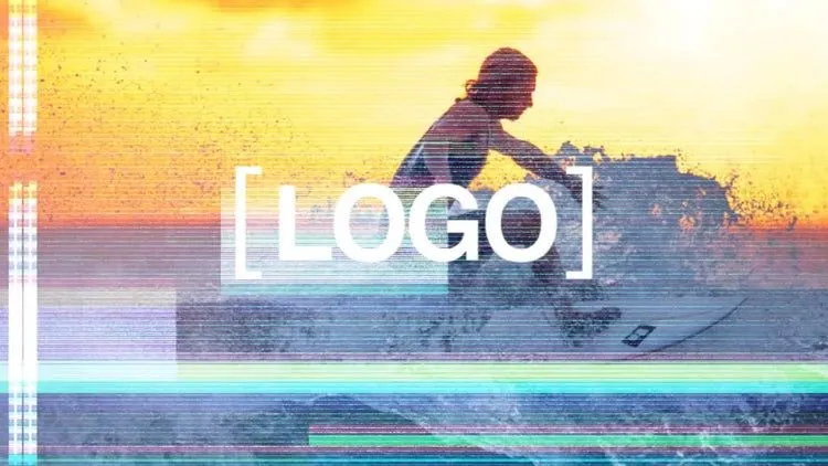 动态过渡效果照片幻灯片像素设计精选AE模板