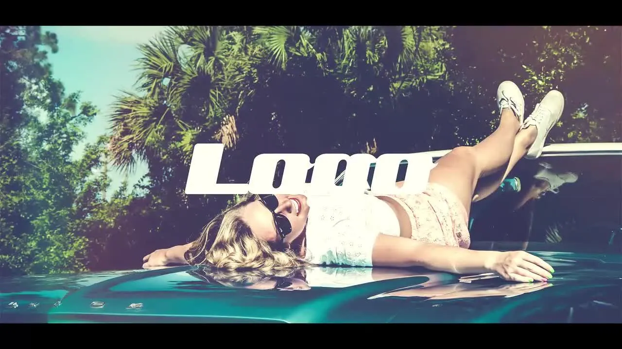 具有前卫设计的Opener幻灯片像素设计精选AE模板