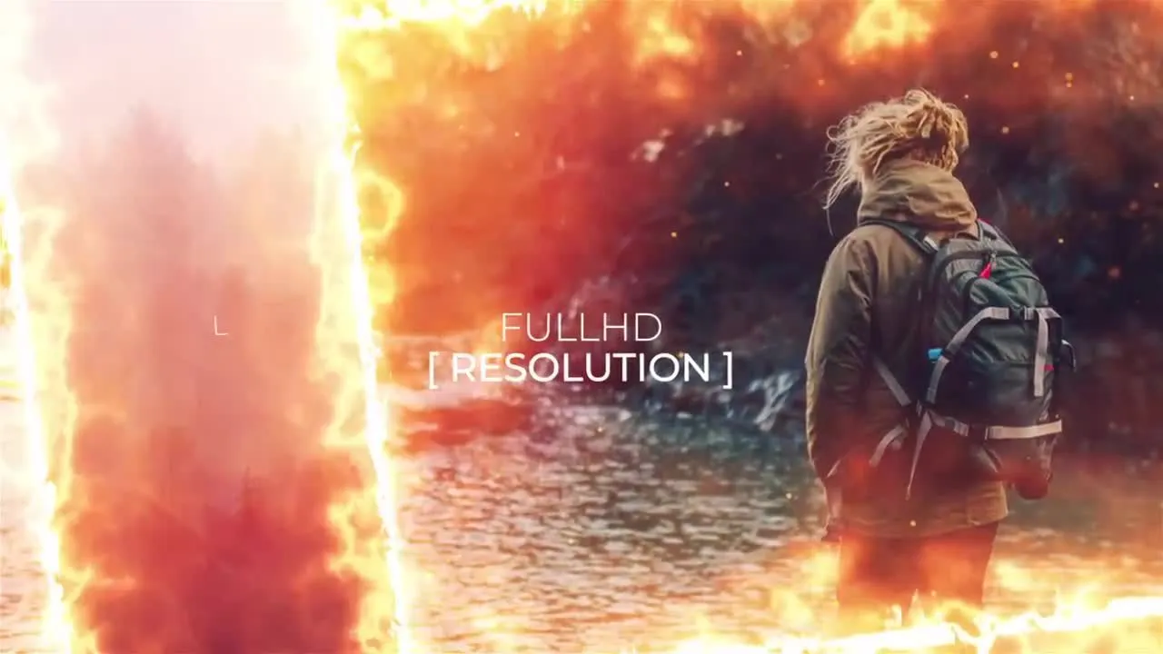 史诗幻灯片动画像素设计精选AE模板