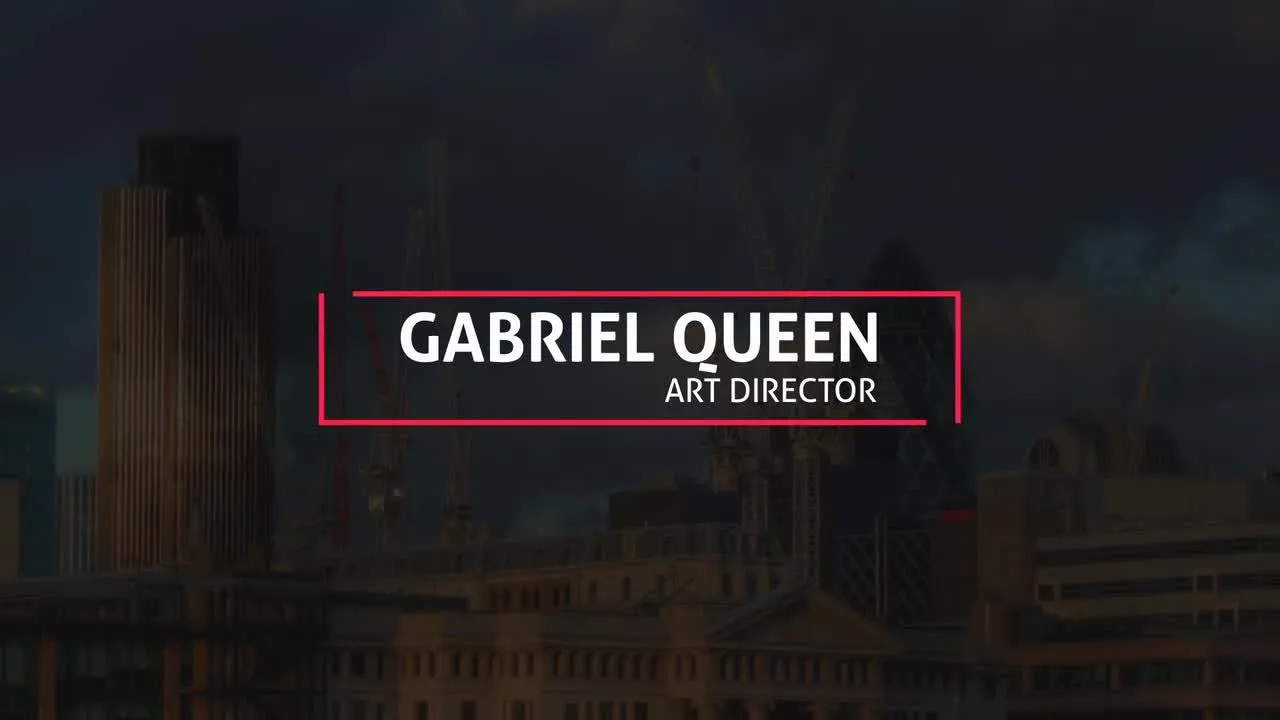 现代简洁流畅的标题动画像素设计精选AE模板