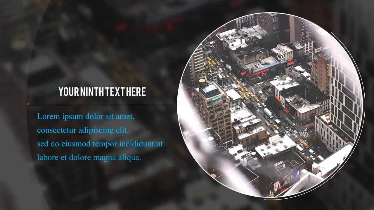 干净专业的企业幻灯片放映像素设计精选AE模板