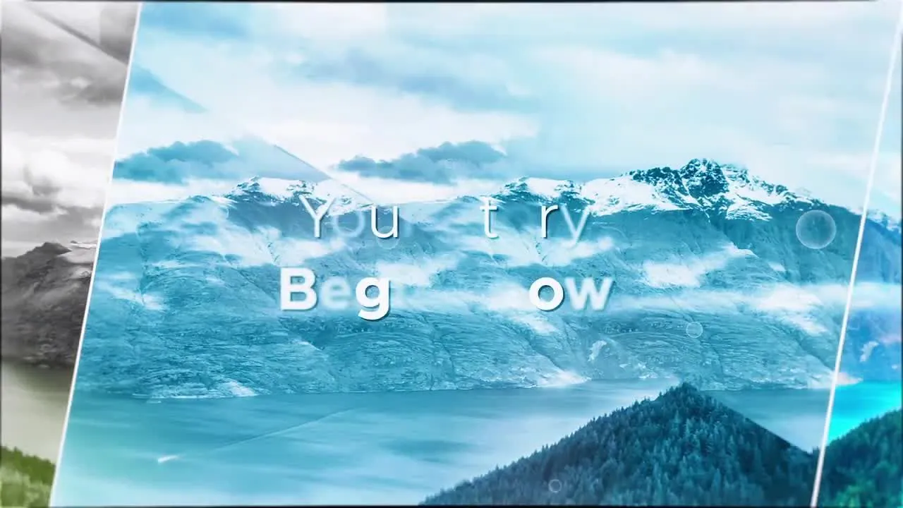 优雅的假期度假幻灯片展示像素设计精选AE模板