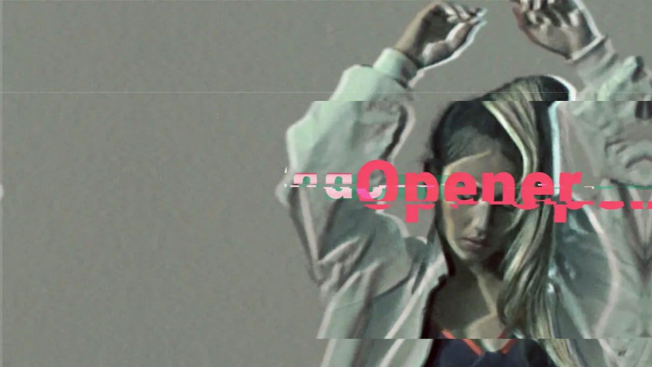 闪闪发光的城市开启像素设计精选AE模板