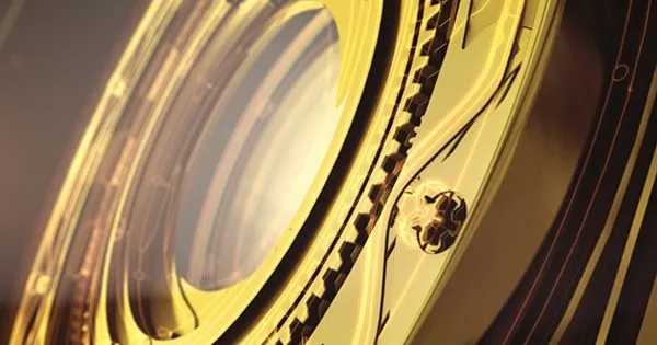 机械齿轮Logo演示像素设计精选AE模板 Aperture Logo Opener