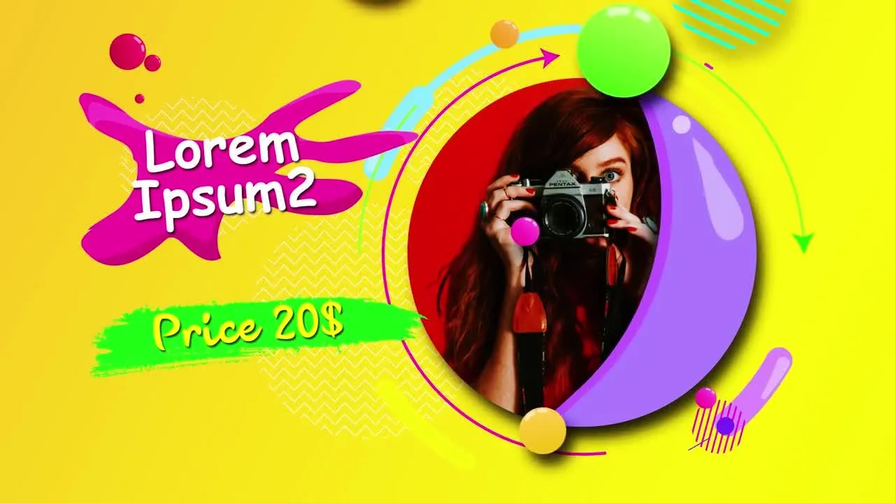 出色的店铺宣传促销像素设计精选AE模板