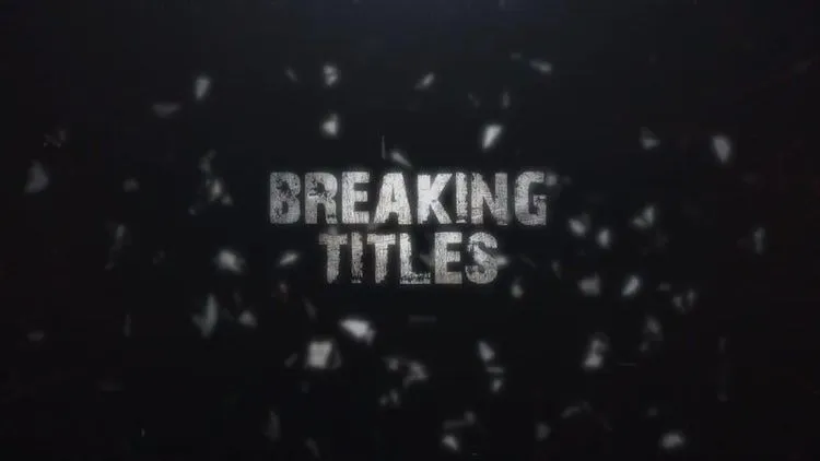 活力创意的动态标题像素设计精选AE模板