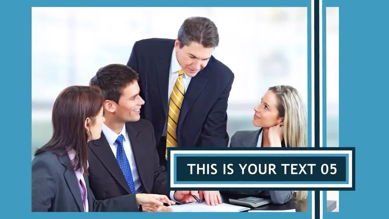 公司宣传幻灯片像素设计精选AE模板