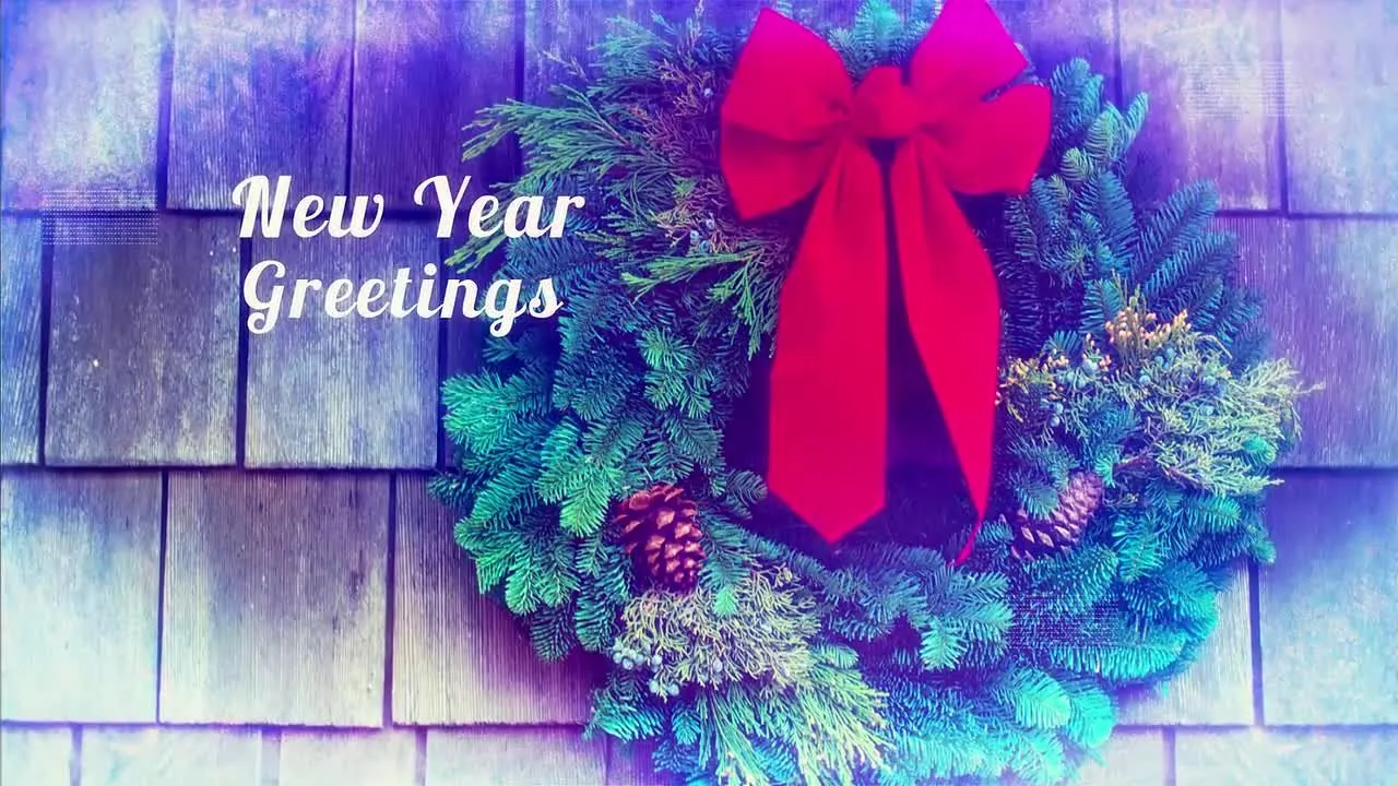 圣诞节柔和的光线泄漏幻灯片展示像素设计精选AE模板