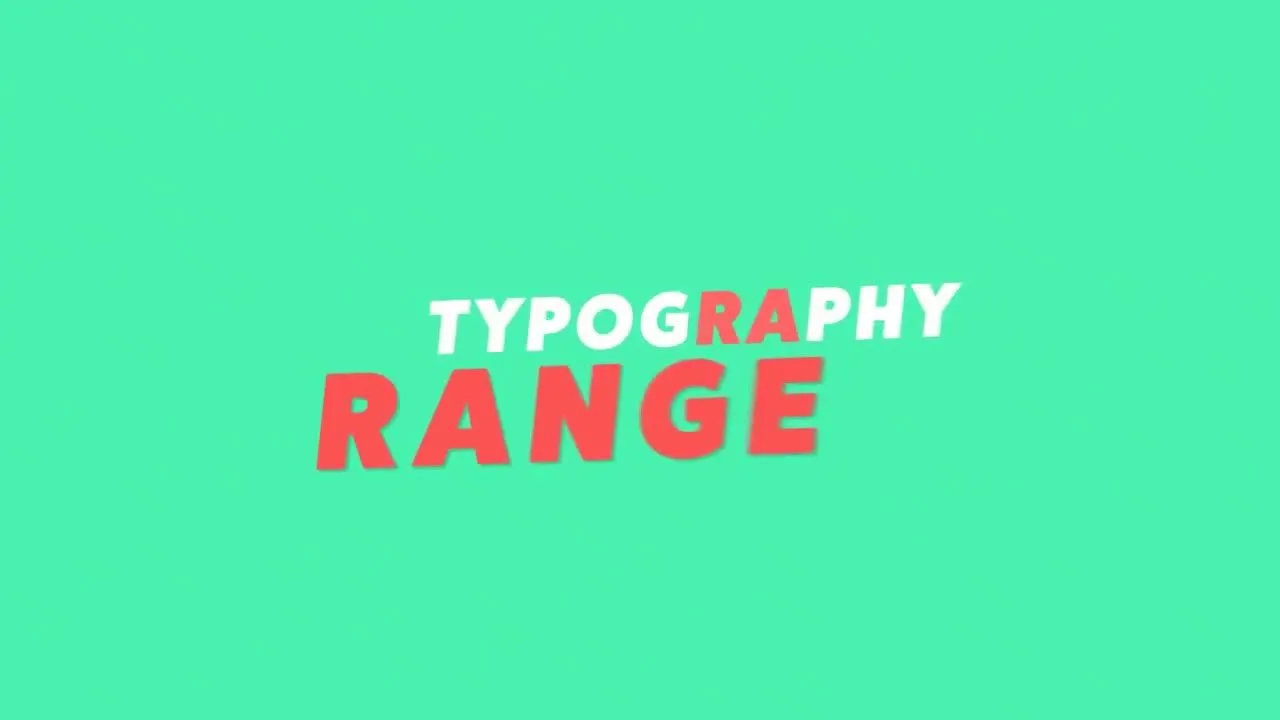 突出显示标题像素设计精选AE模板