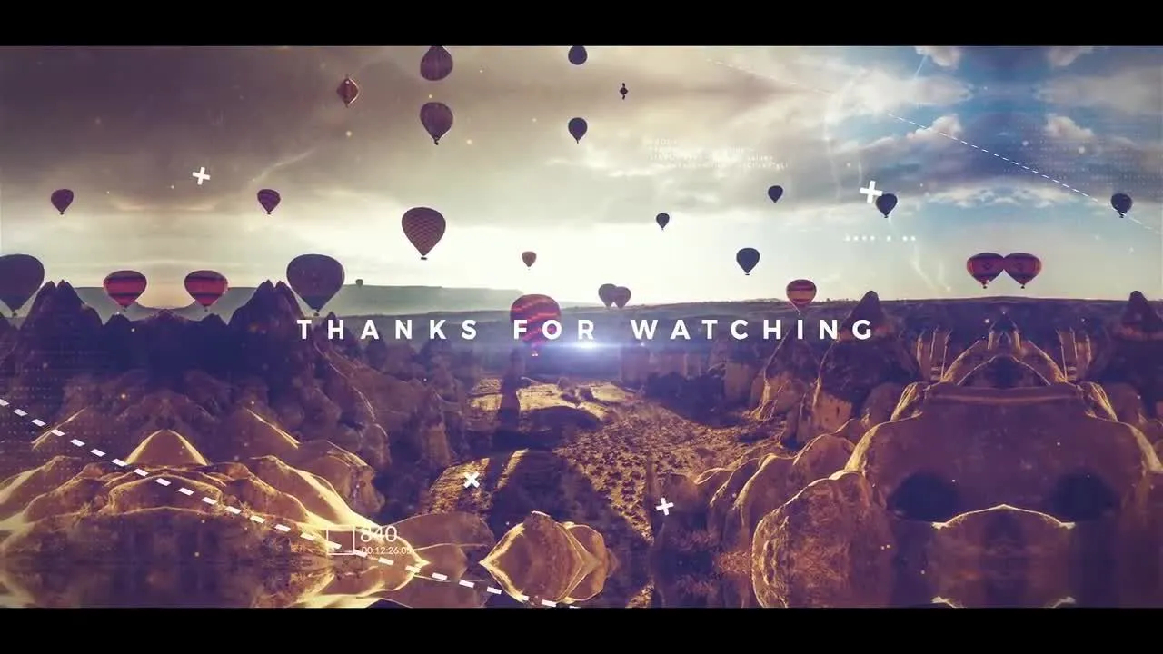 时尚照片史诗级幻灯片过渡像素设计精选AE模板