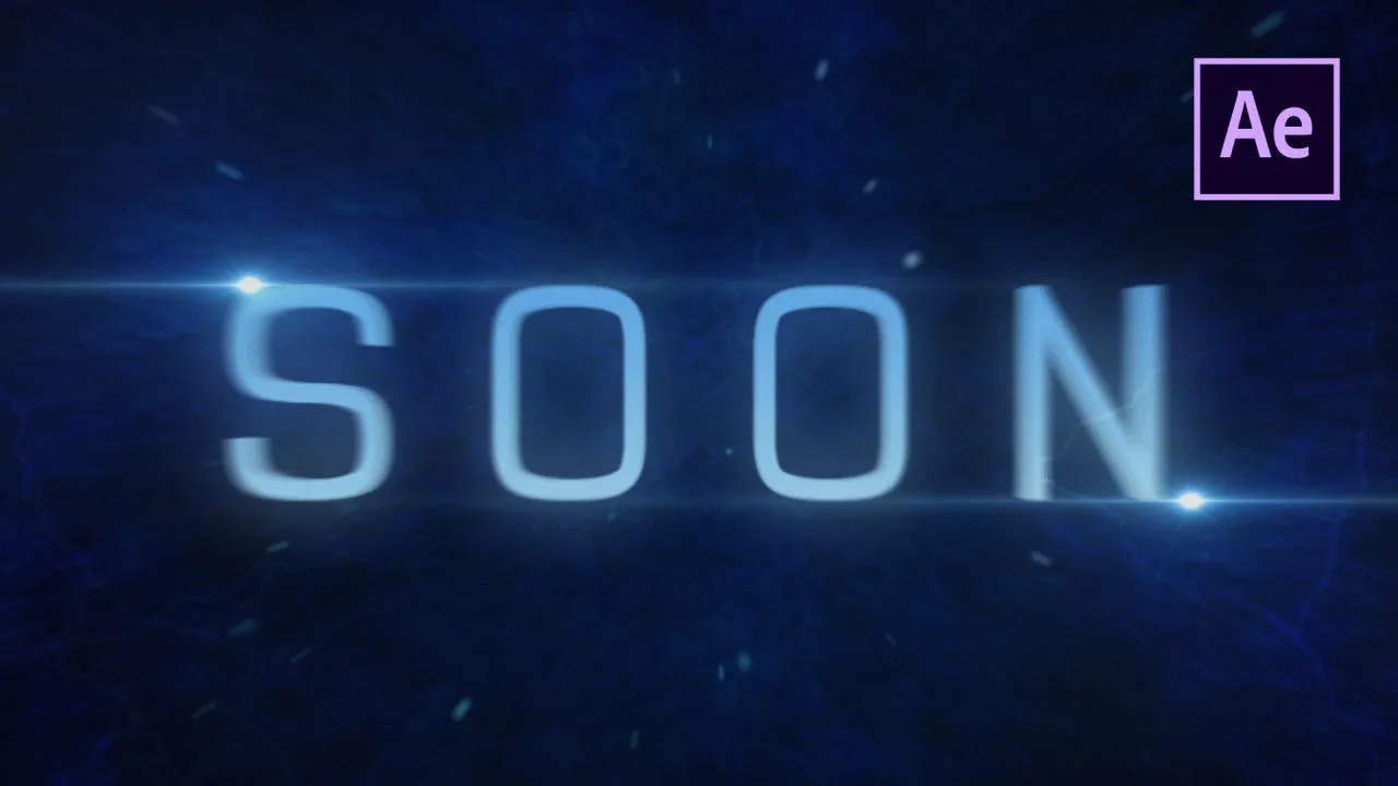 扭曲过渡的先行预告片像素设计精选AE模板