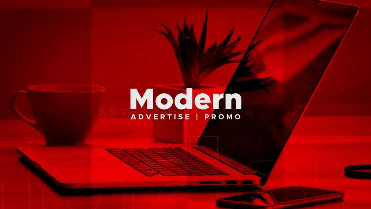 现代广告宣传促销像素设计精选AE模板