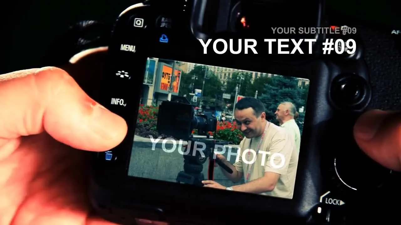 专业摄影视频展示像素设计精选AE模板Photographer