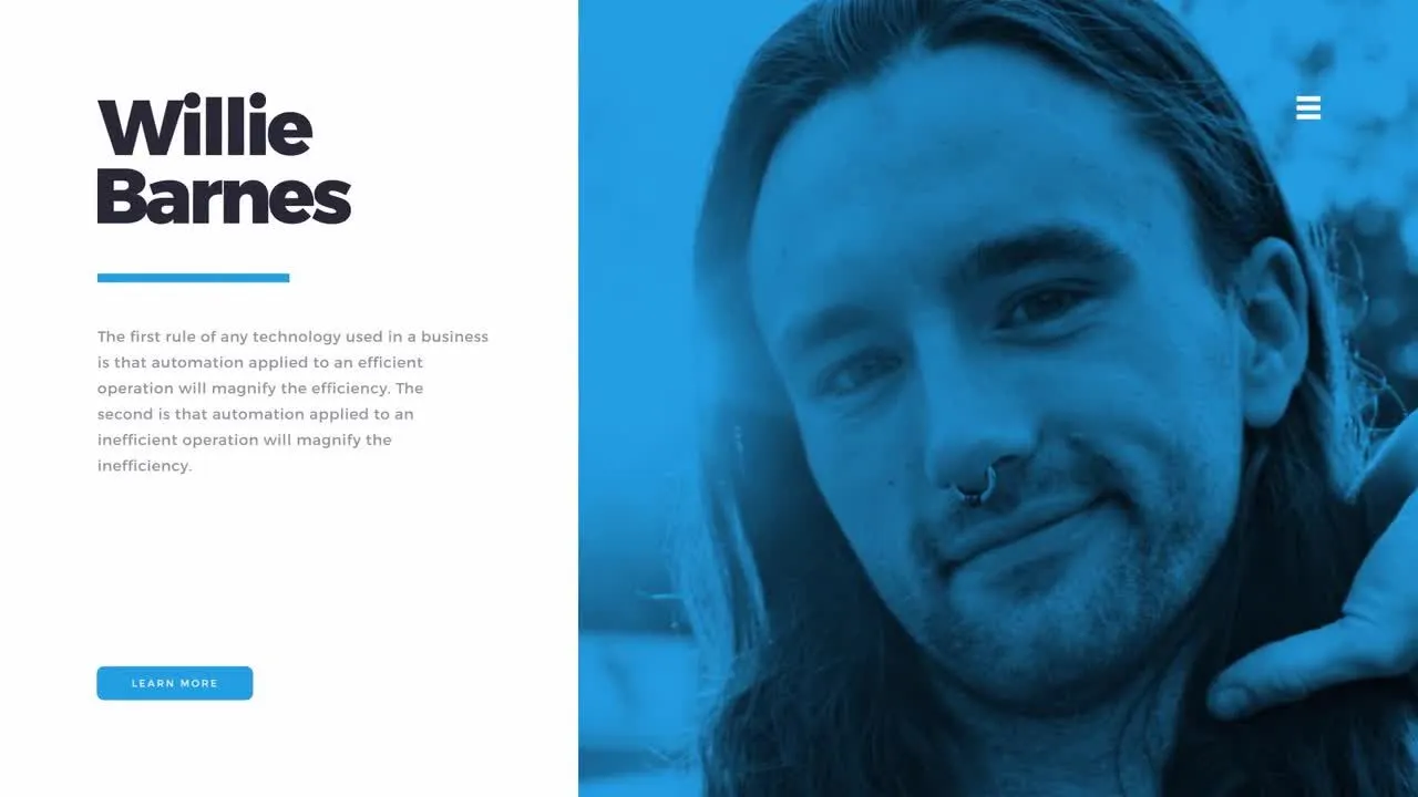 现代设计清爽风格企业介绍像素设计精选AE模板