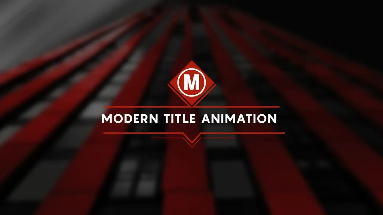 15个最小标题AE动画模板