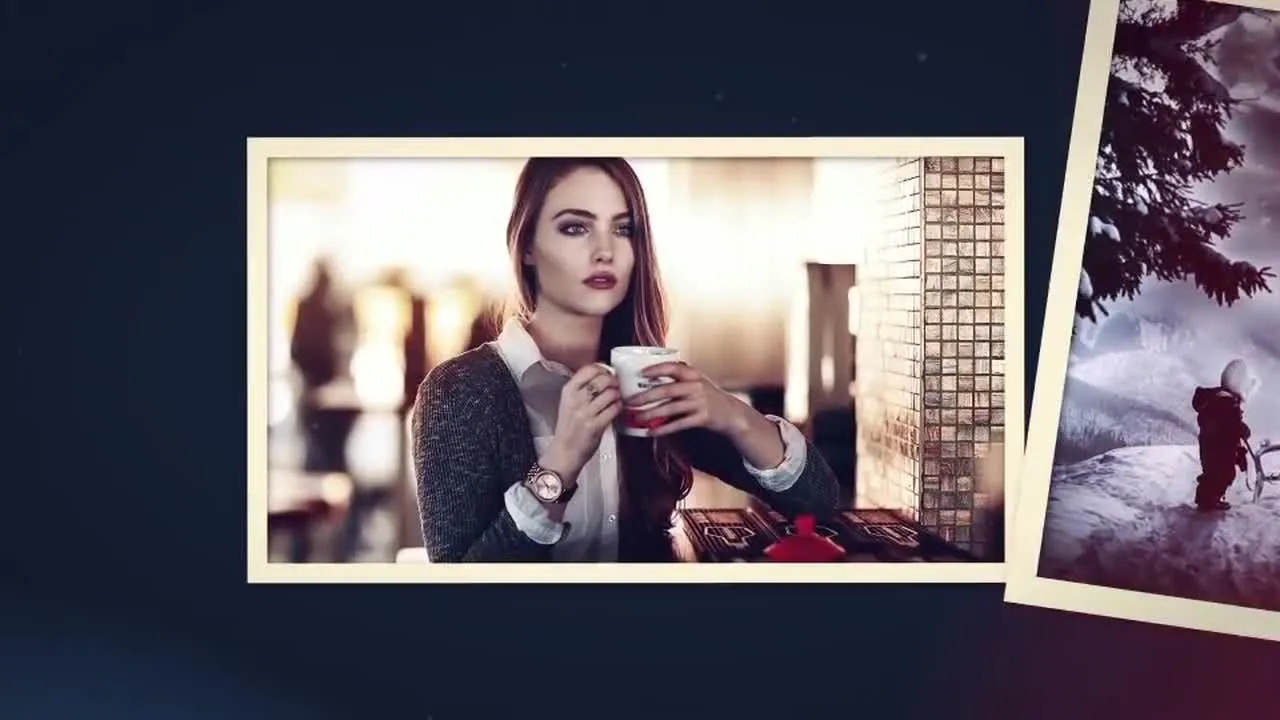 照片徽标像素设计精选AE模板